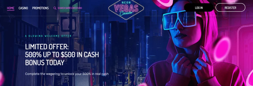 Neon Vegas Casino Site